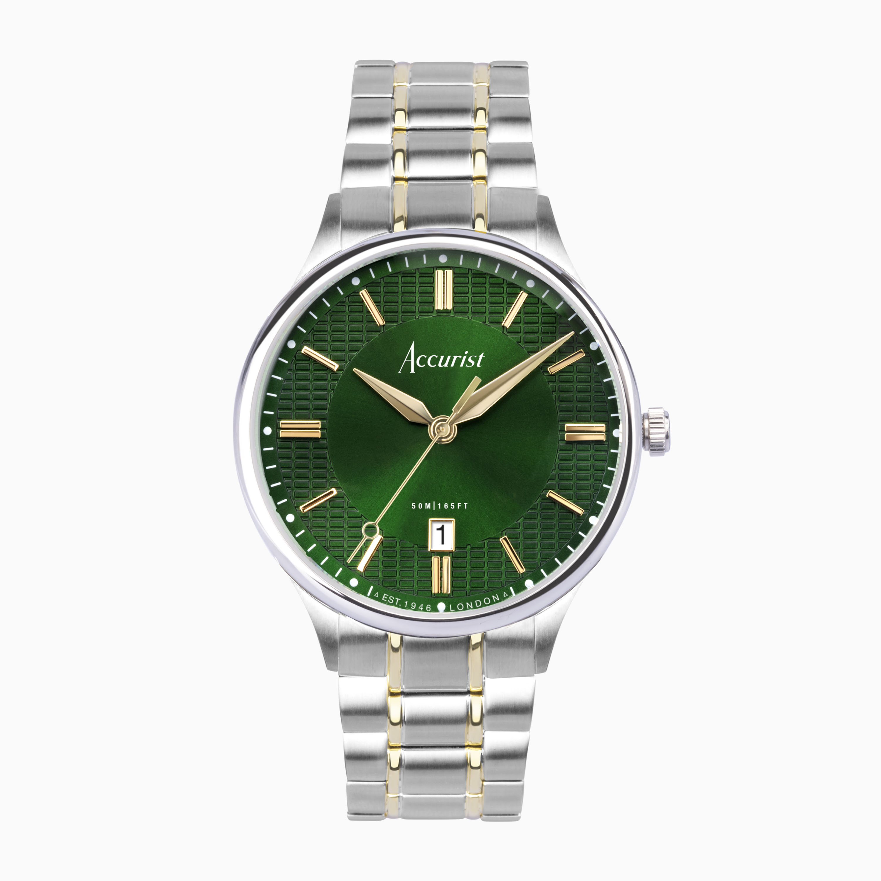 Accurist Men's Classic Watch (73007) - Round | Stainless Steel Bracelet ...