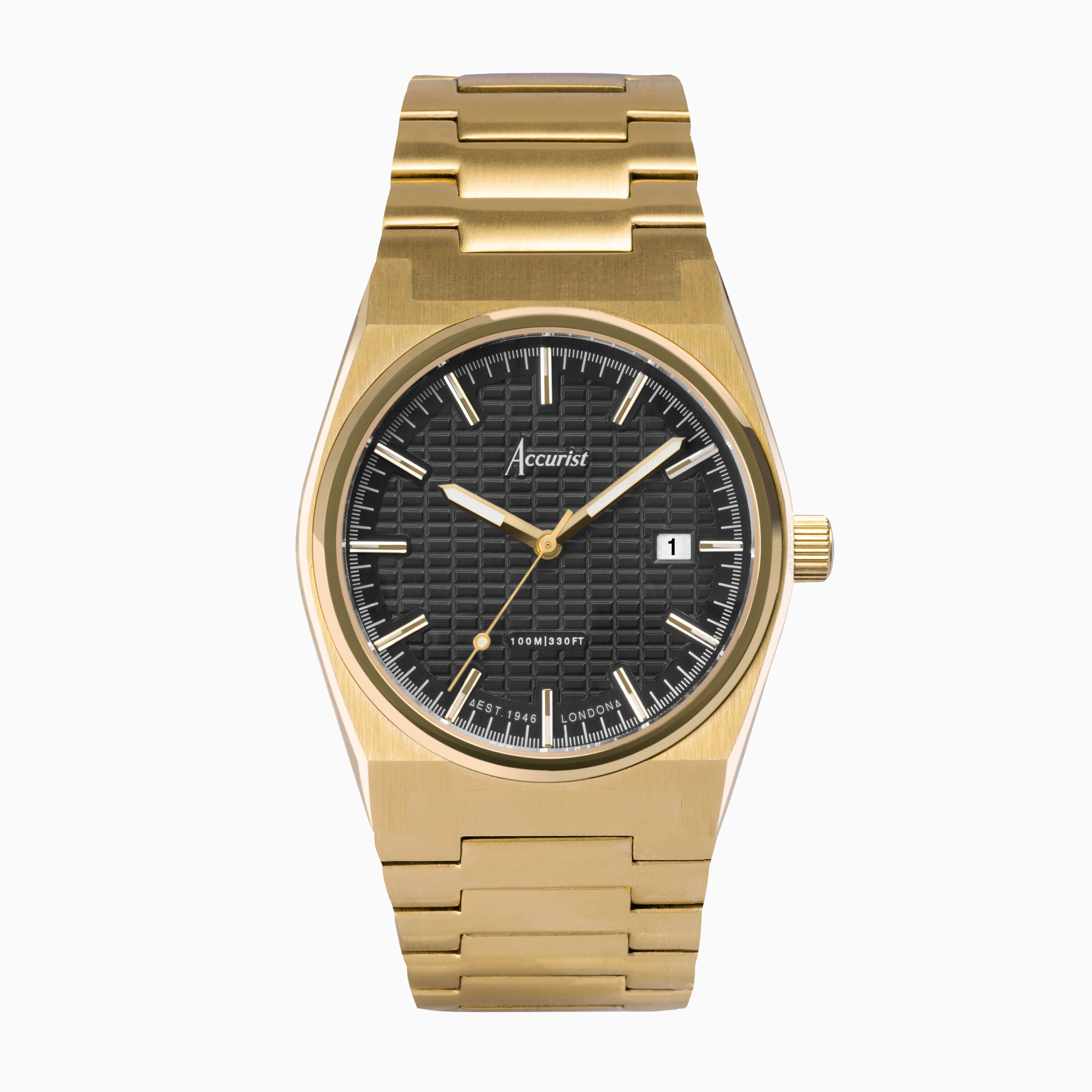 Accurist men's quartz watch hotsell