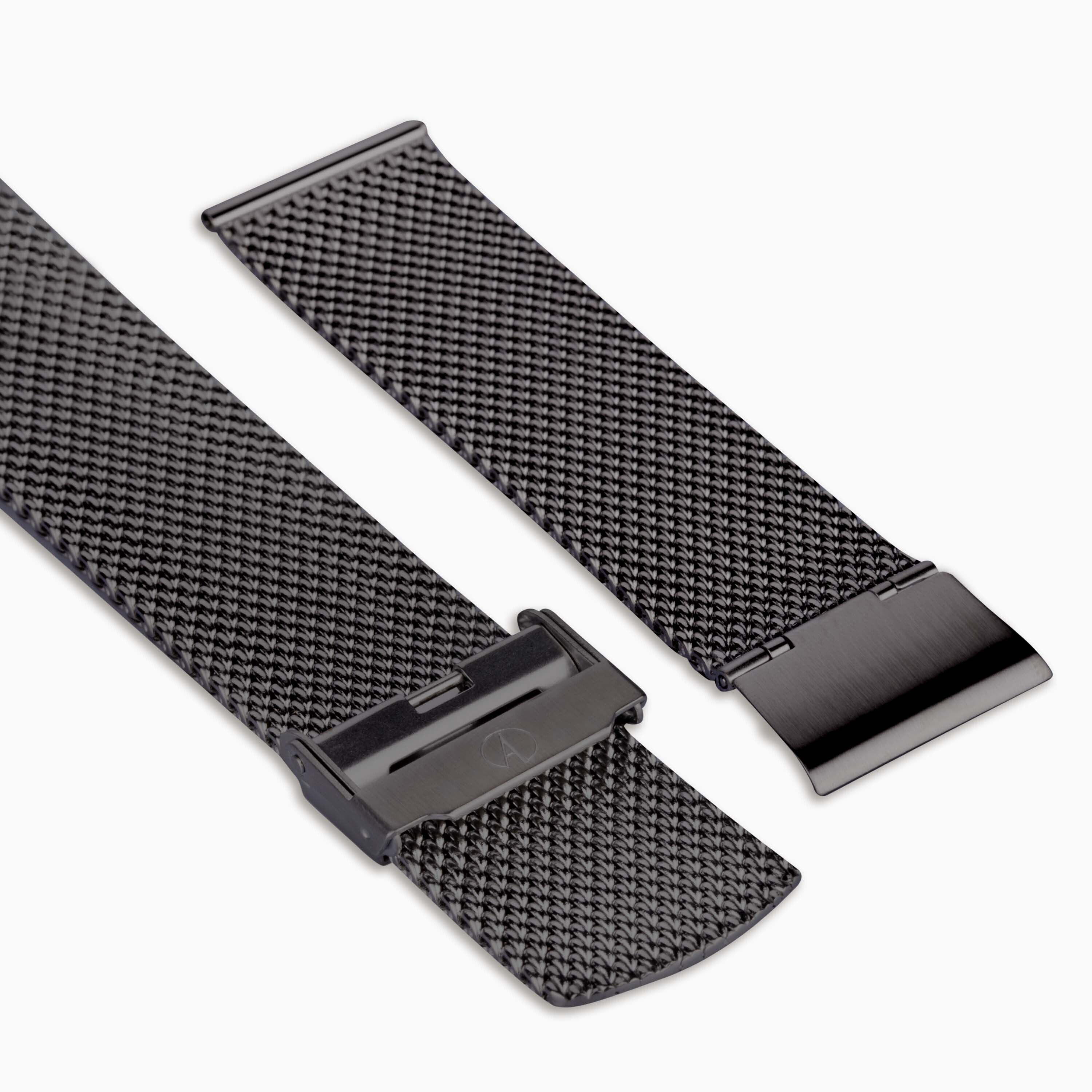 Aviation Stainless Steel 22mm Milanese Bracelet