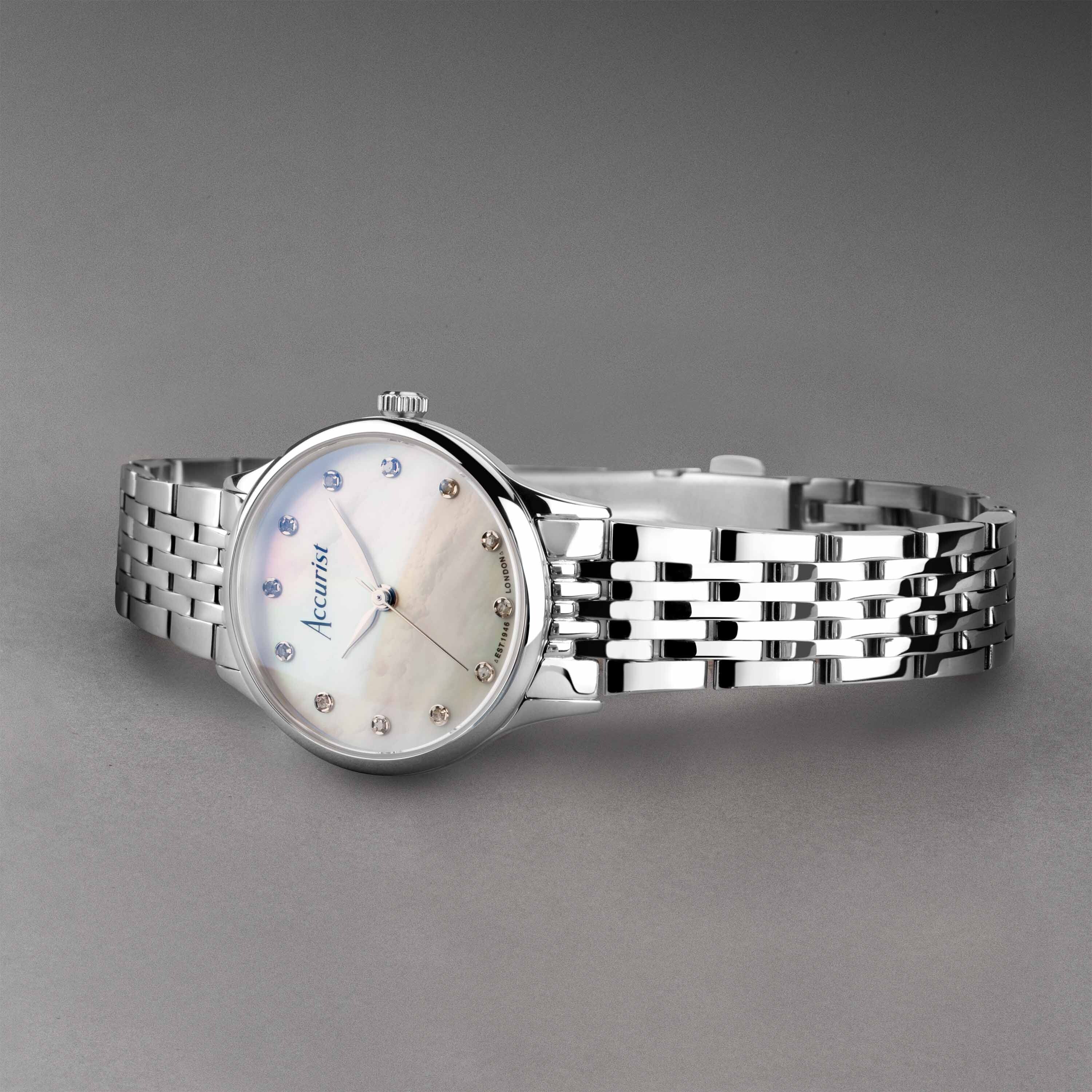 chinese dress ladies Pre-owned Silver-tone Kenneth Cole Women's Watch