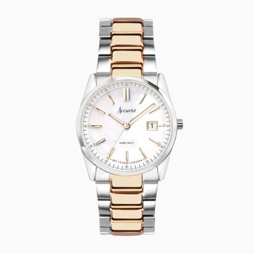 Accurist Ladies Classic Watch (74004) - Round | Stainless Steel 