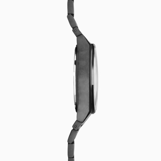 Accurist men's black ionic plated bracelet watch cheap