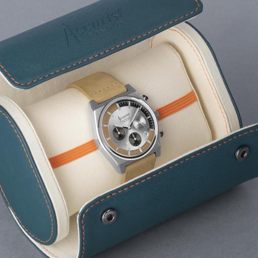 Mens accurist chronograph watch new arrivals 7279