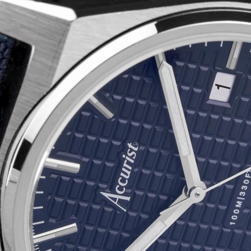 Accurist blue 2025 face watch