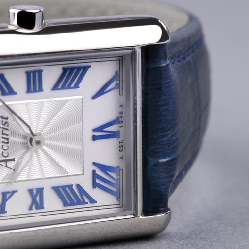 Ladies rectangular watch with roman numerals sales