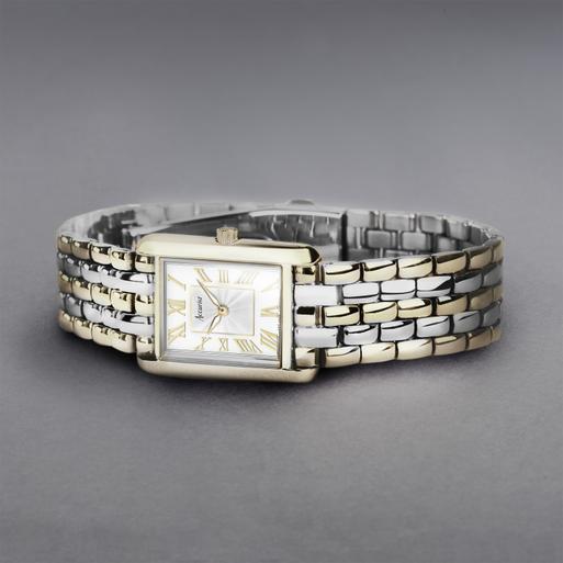 Accurist silver and gold watch clearance