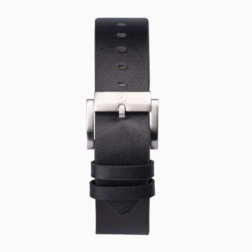 Silver sales belt watch