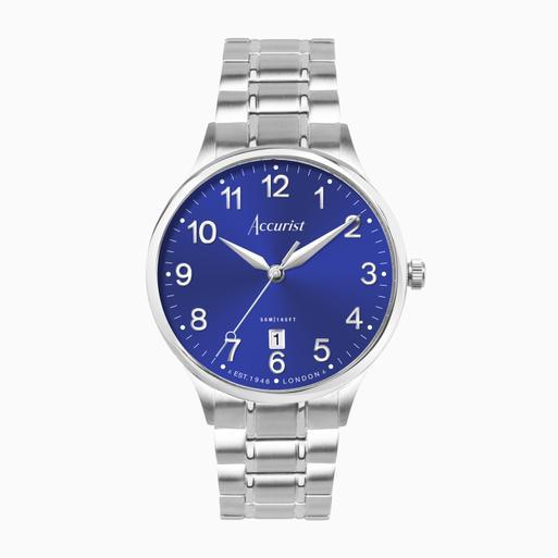 Accurist Men s Classic Watch 73003 Round Stainless Steel