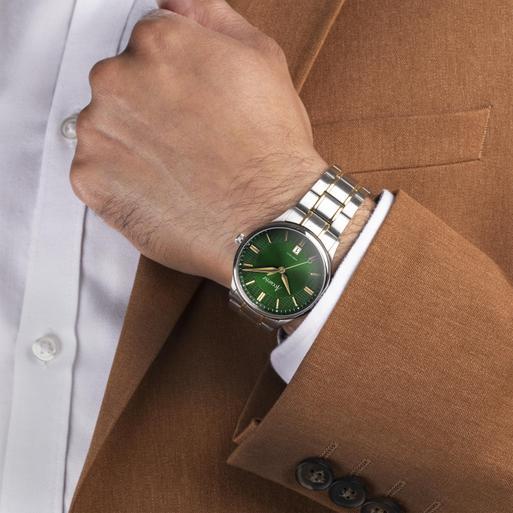 Accurist green watch shop