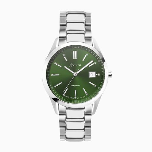 Accurist green watch shop