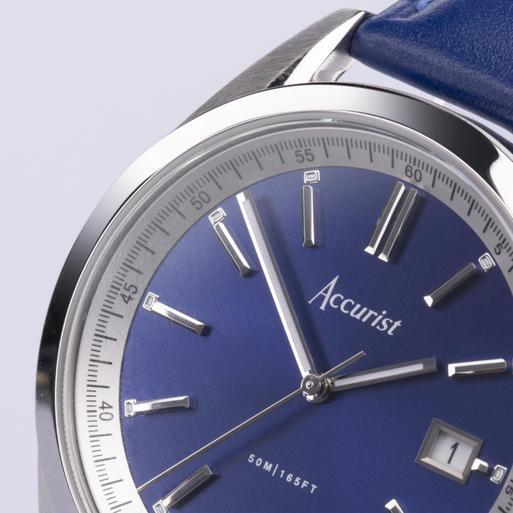 Accurist blue hotsell face watch