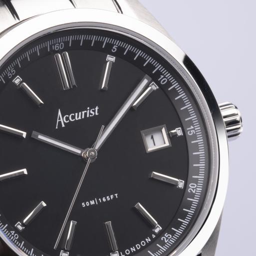 Accurist stainless top steel watch