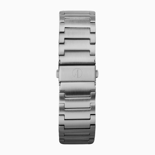 Accurist men's gunmetal shop stainless steel bracelet watch