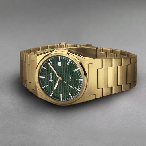 Accurist gold shop plated watch