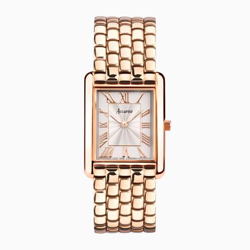 Accurist rose gold ladies watch shop