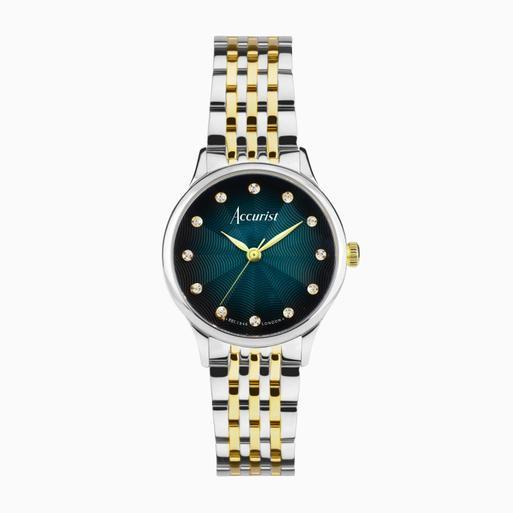 Accurist two tone ladies watch sale