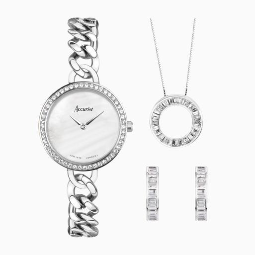 Accurist watch and bracelet set on sale