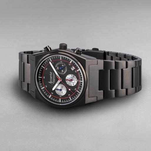 日本未発売 英国 ACCURIST アキュリスト 腕時計7061ローズ青ブラック accurist_89012_front_bracelet.jpg